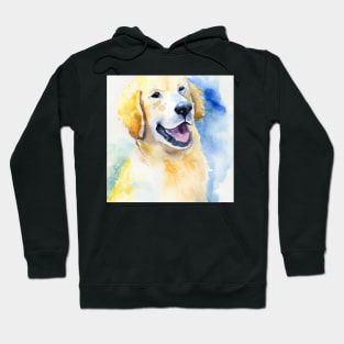 Golden Retriever Watercolor - Gift For Dog Lovers Hoodie